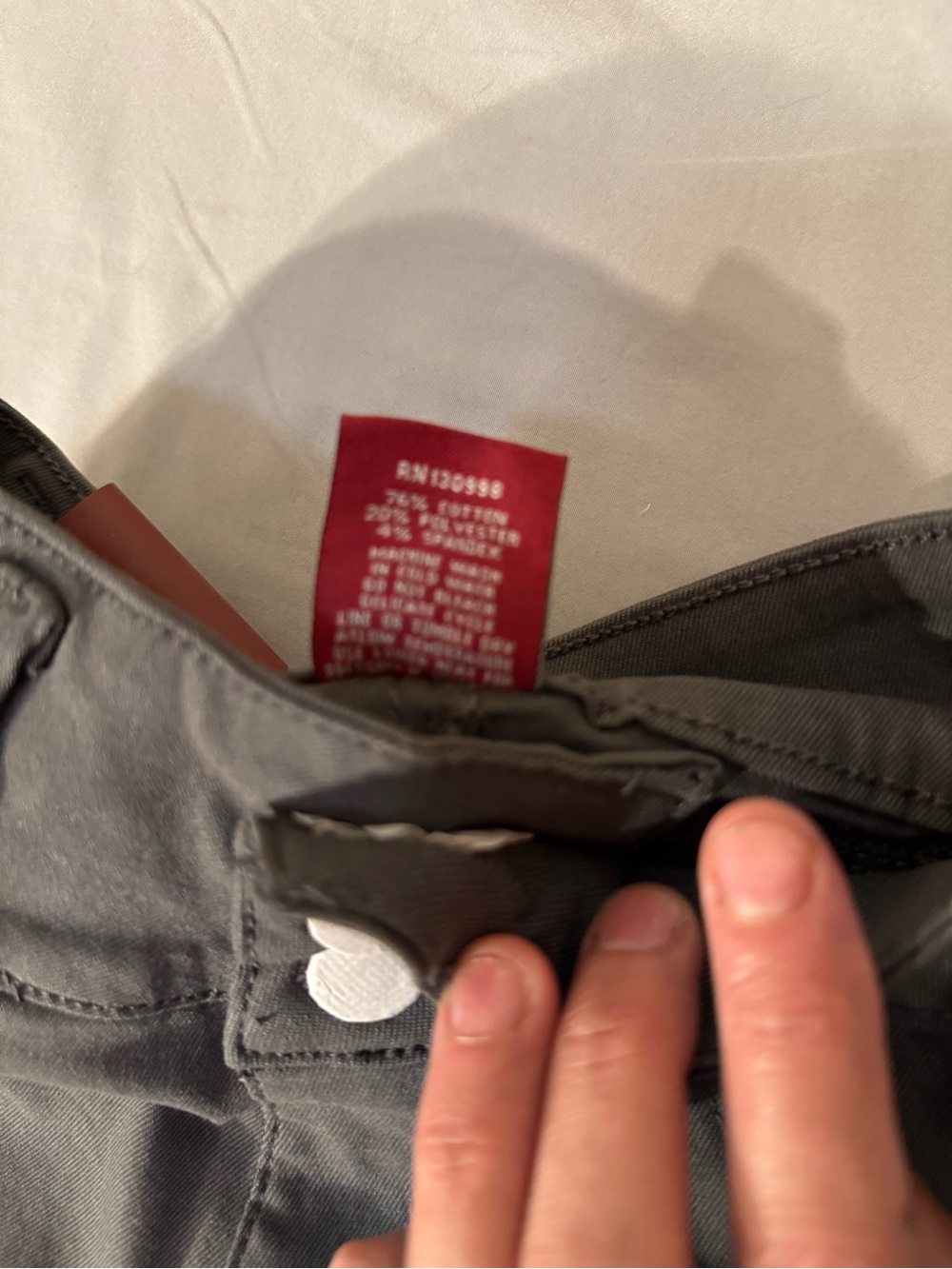 Gray and Navy Skinny Pants Duo - Picture 11 of 16